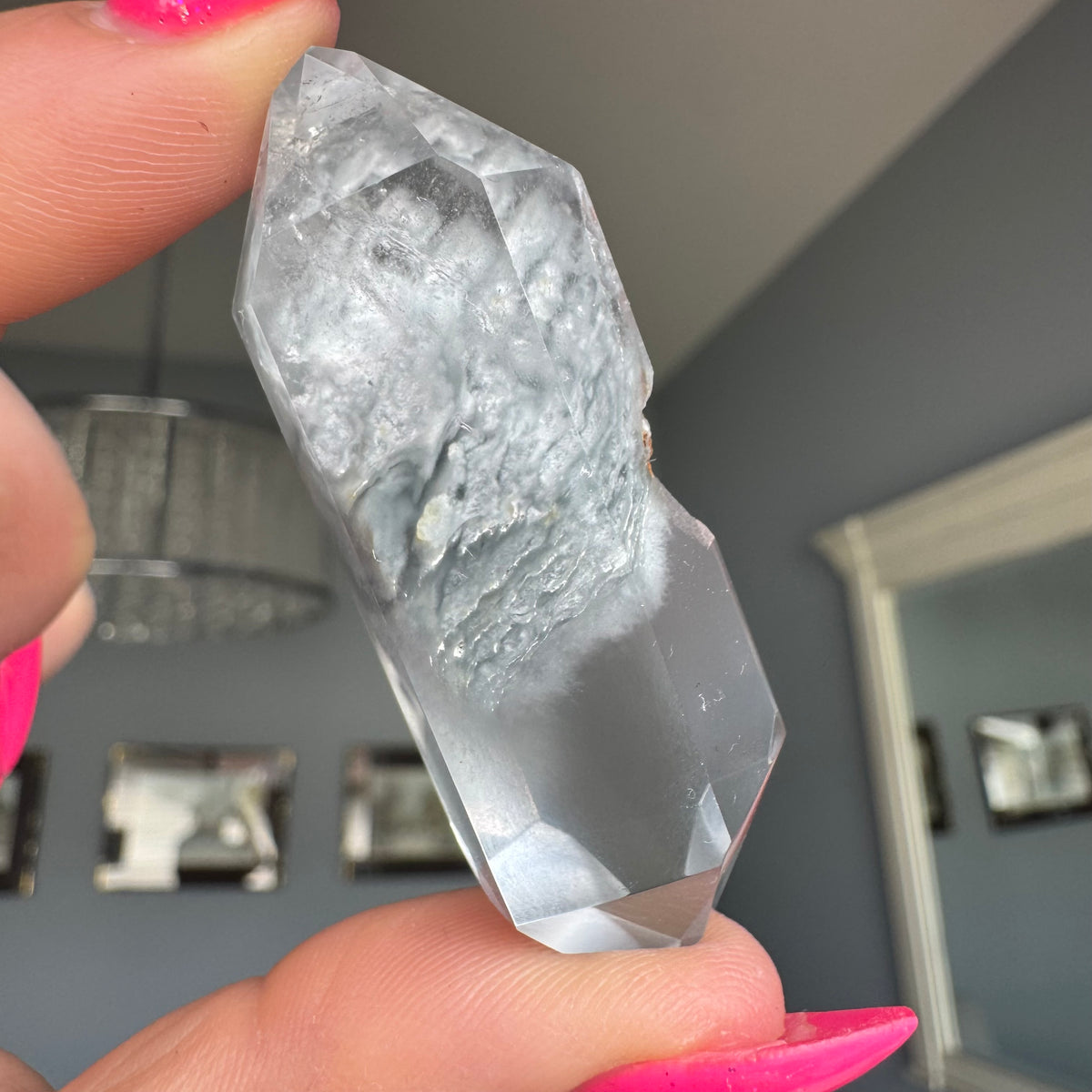 Blue Tara Quartz Double Terminated Specimen – Wholehearted Crystal Creations