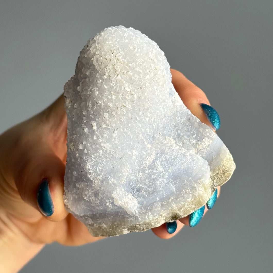 Blue Lace Agate Crystal Specimen