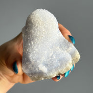 Blue Lace Agate Crystal Specimen – Wholehearted Crystal Creations