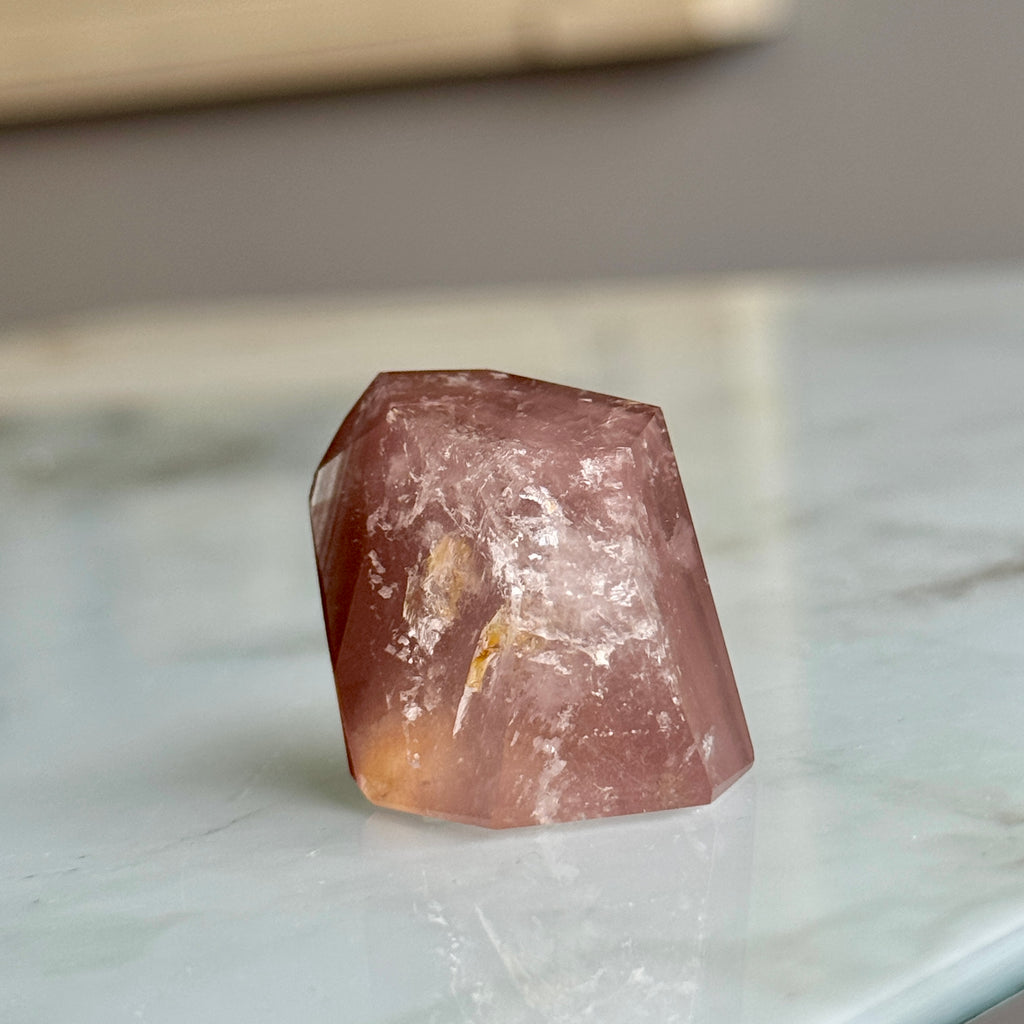 Pink Lithium Quartz (Rare) Crystal Tower Specimen PLQ#12 – Wholehearted Crystal Creations