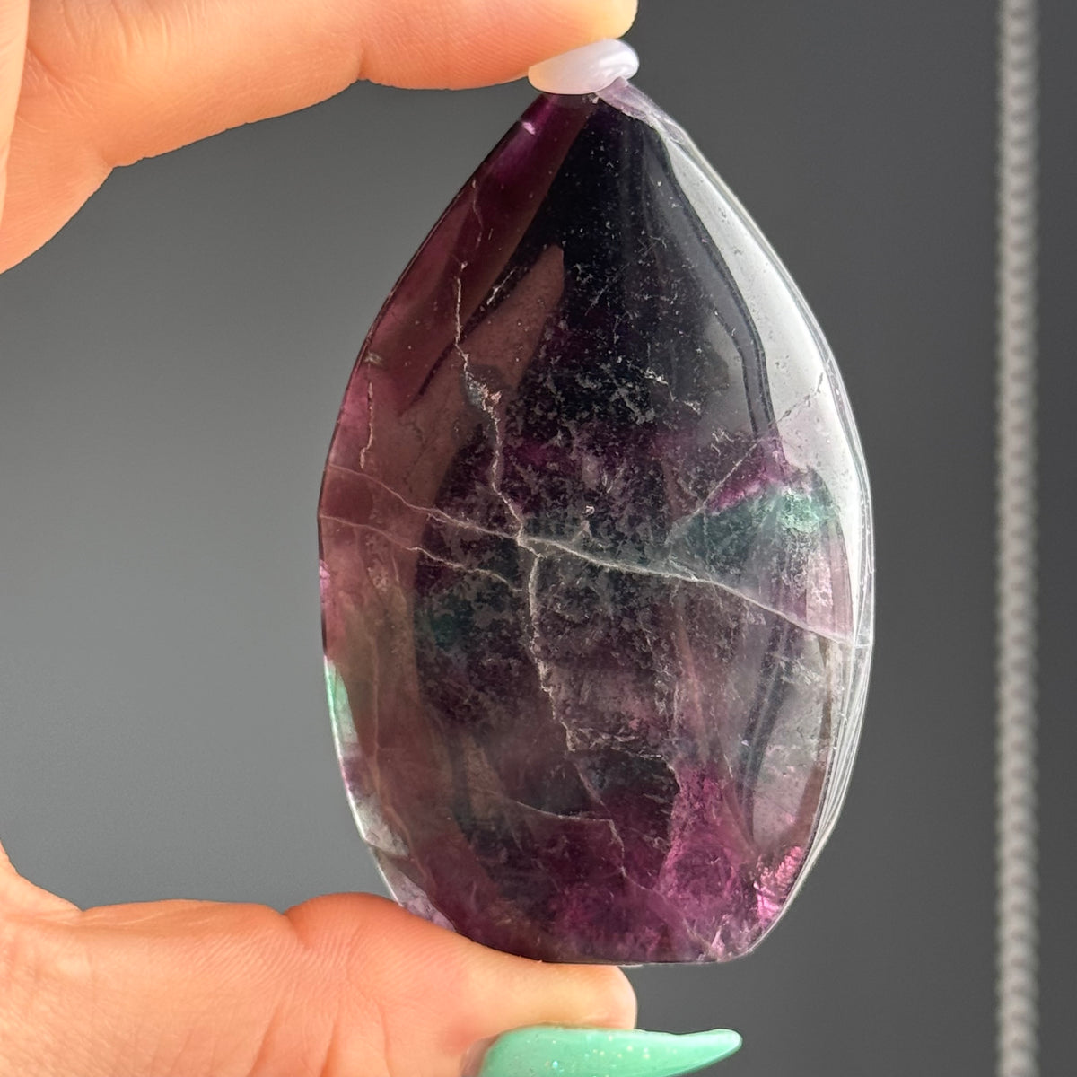 Rainbow Fluorite Flame Crystal Specimen – Wholehearted Crystal Creations