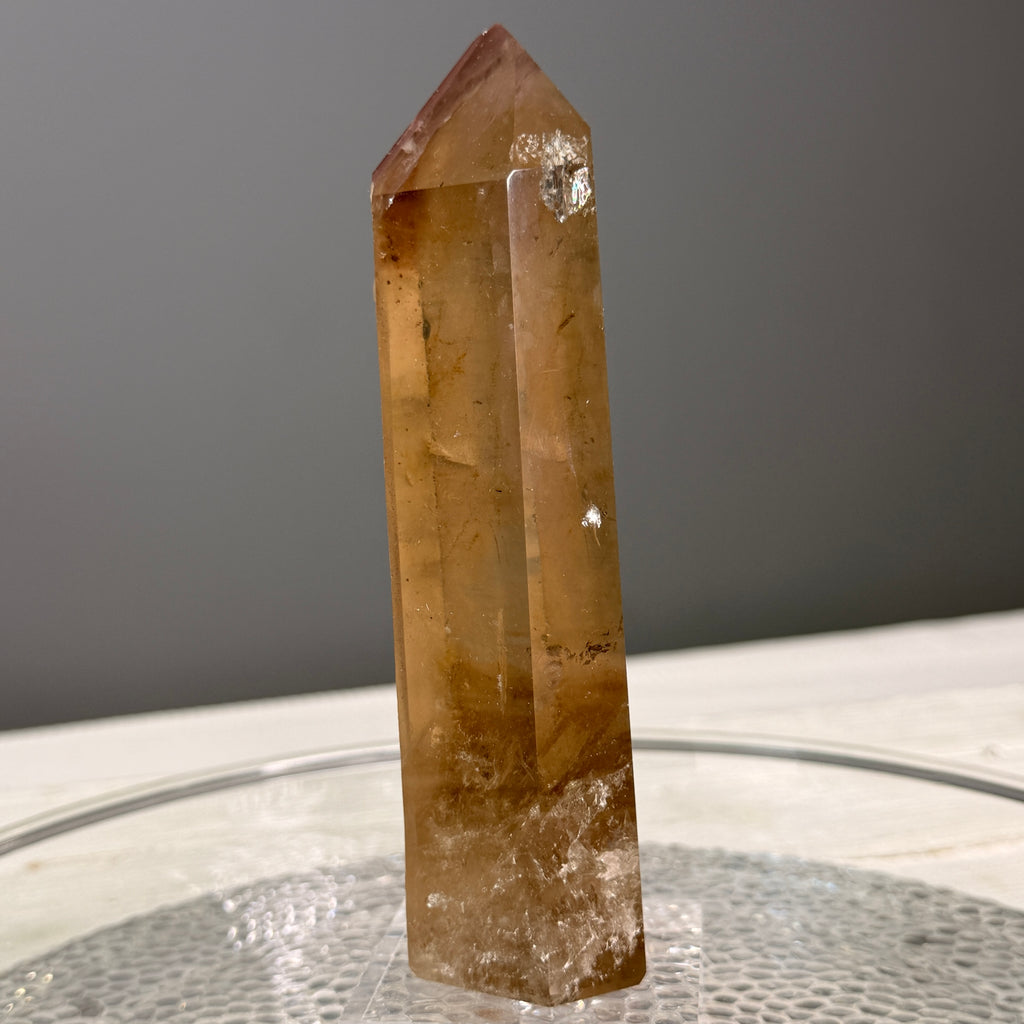 Pink Lithium Quartz (Rare) Crystal Tower Specimen PLQ#33 – Wholehearted Crystal Creations