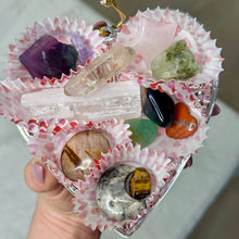 Heart Box of Crystals / Valentines Day / Love Day