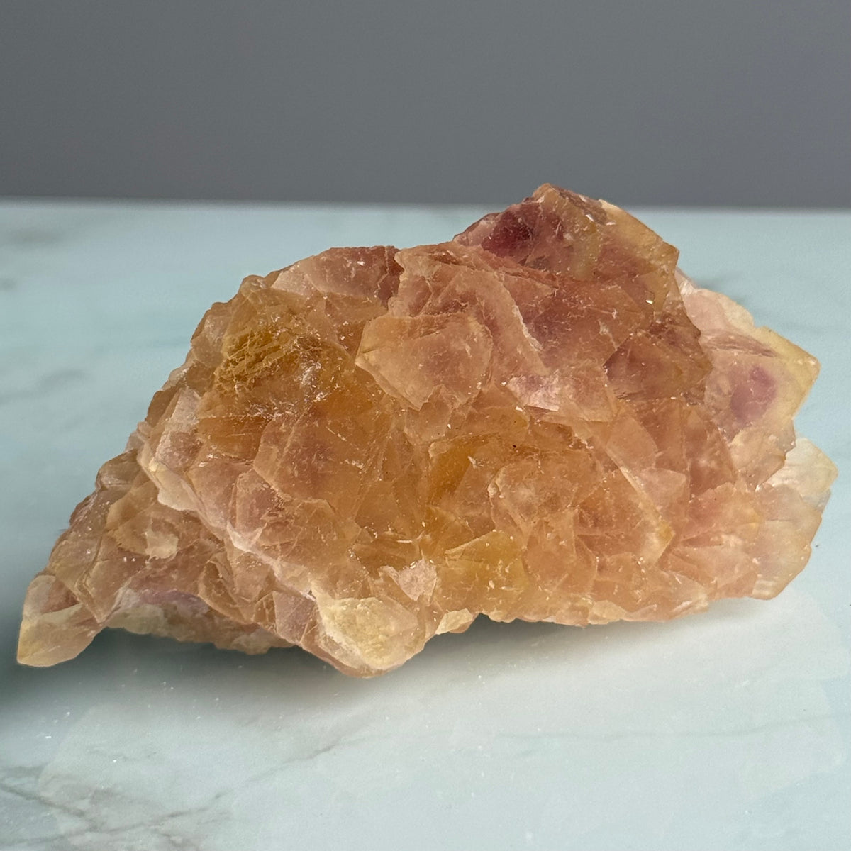 Yellow Fluorite Cluster Crystal Specimen – Wholehearted Crystal Creations