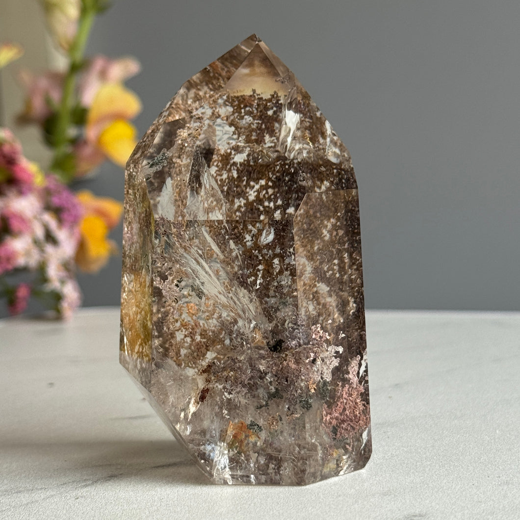 Garden Quartz Crystal Tower Specimen GQT388