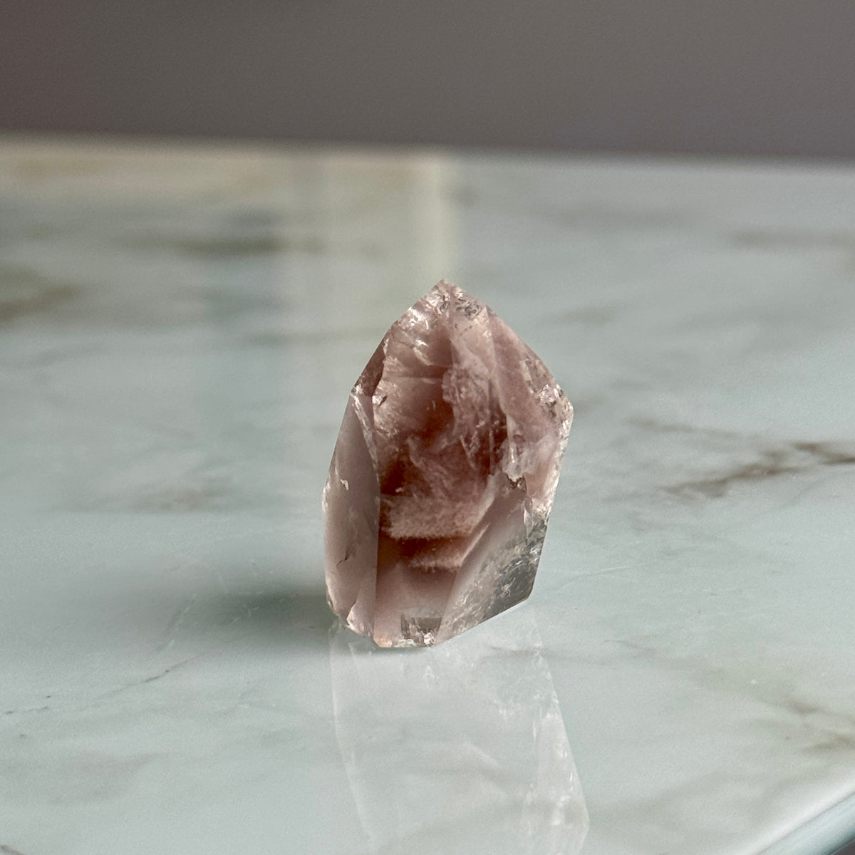 Pink Lithium Quartz (Rare) Crystal Tower Specimen PLQ#16 – Wholehearted Crystal Creations