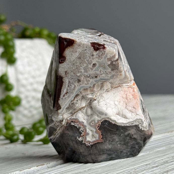 Mexican Lace Agate Crystal Specimen – Wholehearted Crystal Creations