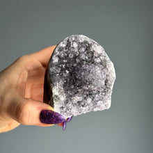 Amethyst Geode Mini Cathedral Cluster Specimen (AG15)