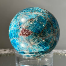 Blue Apatite Polished Sphere Specimen (BA68)