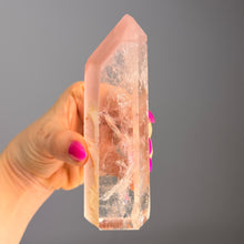 Pink Lithium Quartz (Rare) Crystal Tower Specimen PLQ#34