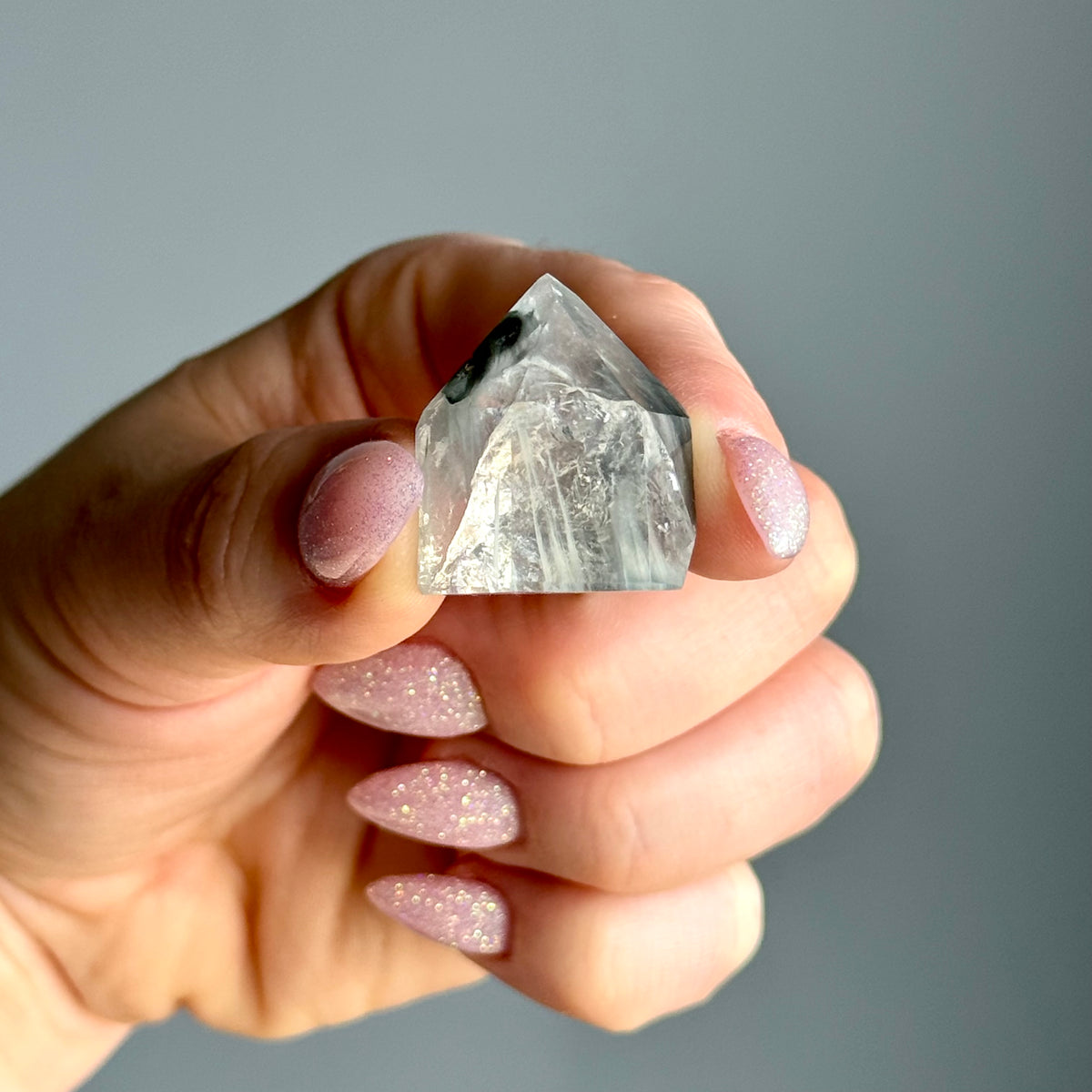 Blue Tara Quartz Crystal Specimen – Wholehearted Crystal Creations