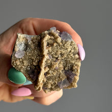 Blue Fluorite Raw Crystal Specimen
