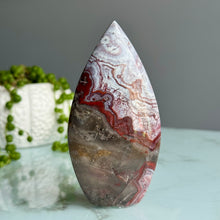 Banded Agate (Mexican) Flame Specimen