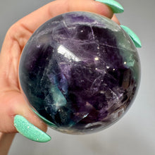 Rainbow Fluorite Sphere Specimen