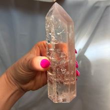 Pink Lithium Quartz (Rare) Crystal Tower Specimen PLQ#36