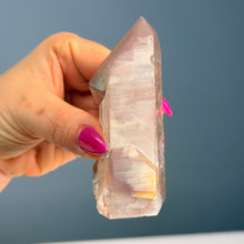 Pink Lithium Quartz (Rare) Crystal Tower Specimen PLQ#40