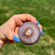 Amethyst & Crazy Lace Agate Polished Sphere Specimen