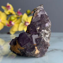 Purple Fluorite Raw Crystral Specimen