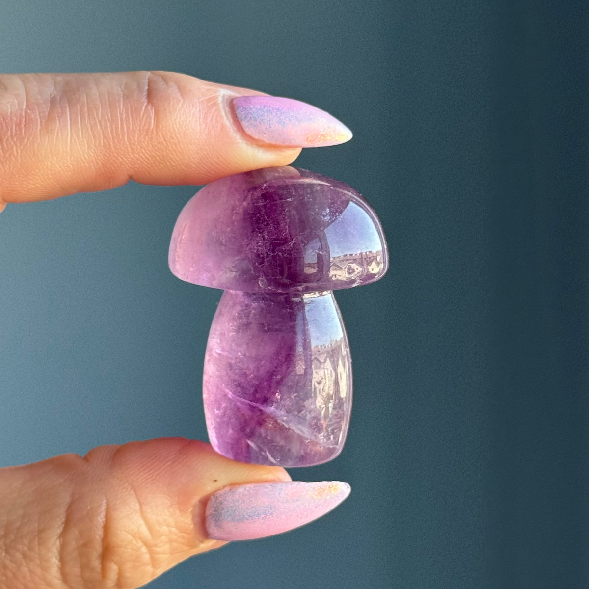 Fluorite Mushroom Carving Crystal Specimen – Wholehearted Crystal Creations