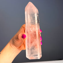 Pink Lithium Quartz (Rare) Crystal Tower Specimen PLQ#35