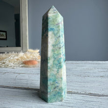 Blue Yooperlite Crystal Tower Specimen