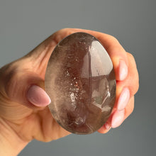 Smoky Quartz Palm Stone Specimen