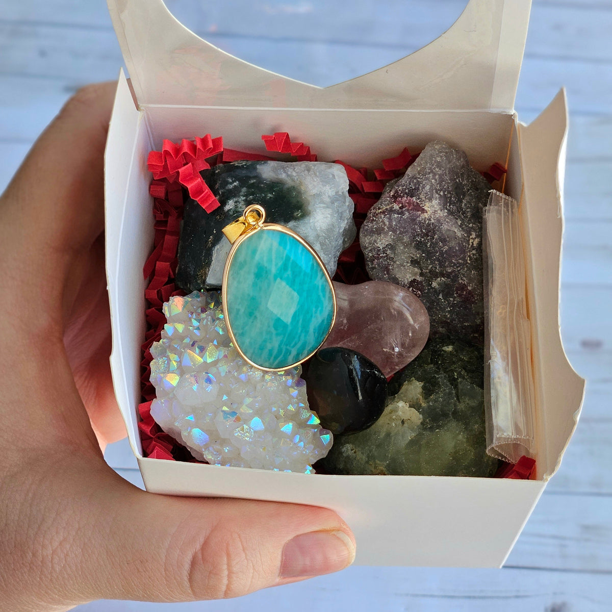 Self Love Enlightenment Crystal Specimen Gift Set – Wholehearted Crystal Creations
