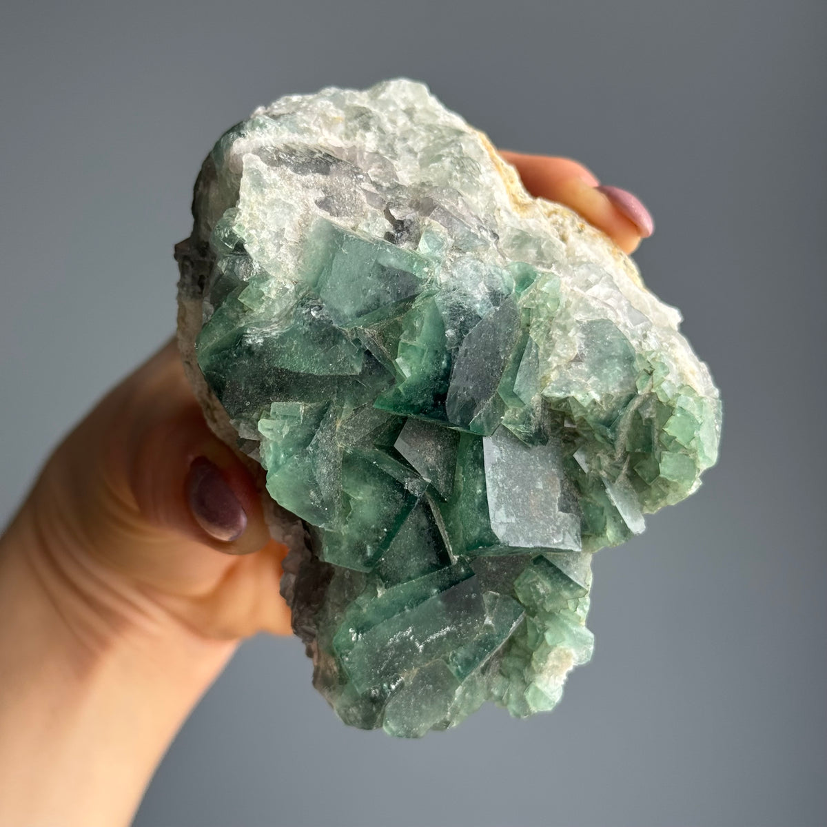 Green Cubic Fluorite Raw Crystal Specimen – Wholehearted Crystal Creations