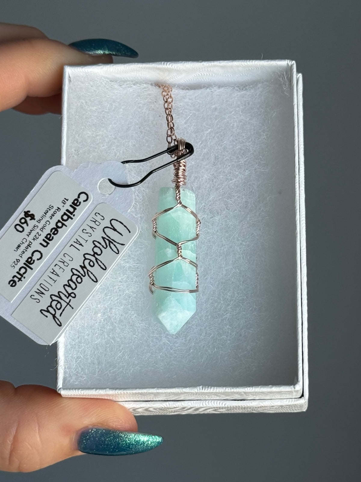 Pre-Made Wire Wrapped Crystal Necklaces – Wholehearted Crystal Creations