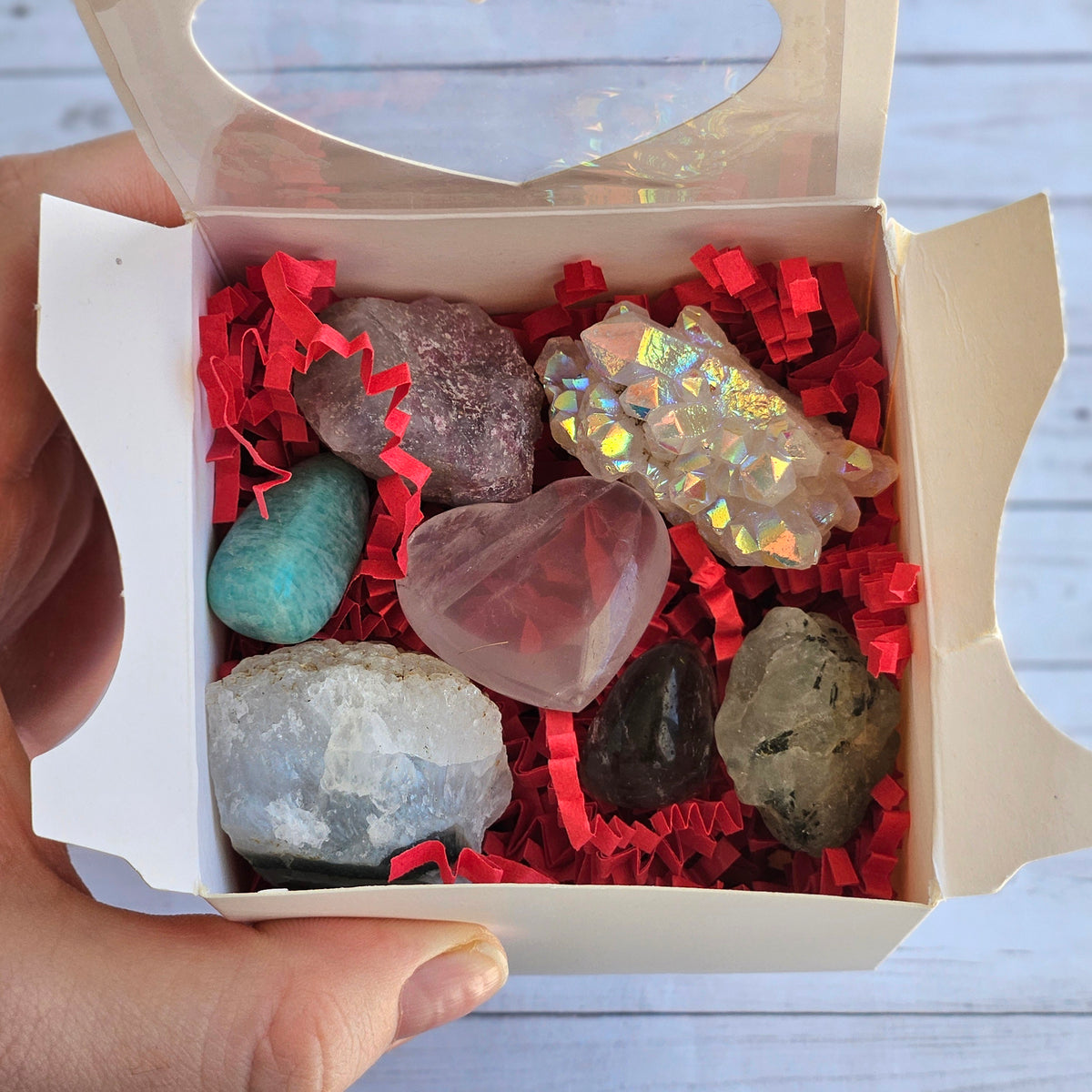 Self Love Enlightenment Crystal Specimen Gift Set – Wholehearted Crystal Creations