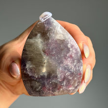 Lepidolite & Pink Tourmaline (Unicorn Stone) Flame Freeform