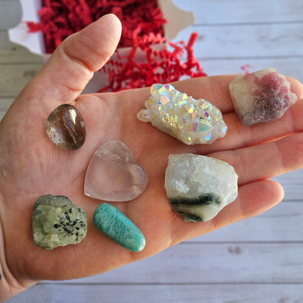 Self Love Enlightenment Crystal Specimen Gift Set – Wholehearted Crystal Creations