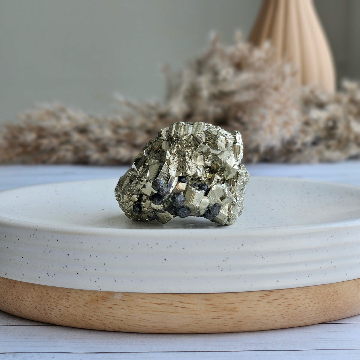 Raw Pyrite Crystal Specimen – Wholehearted Crystal Creations