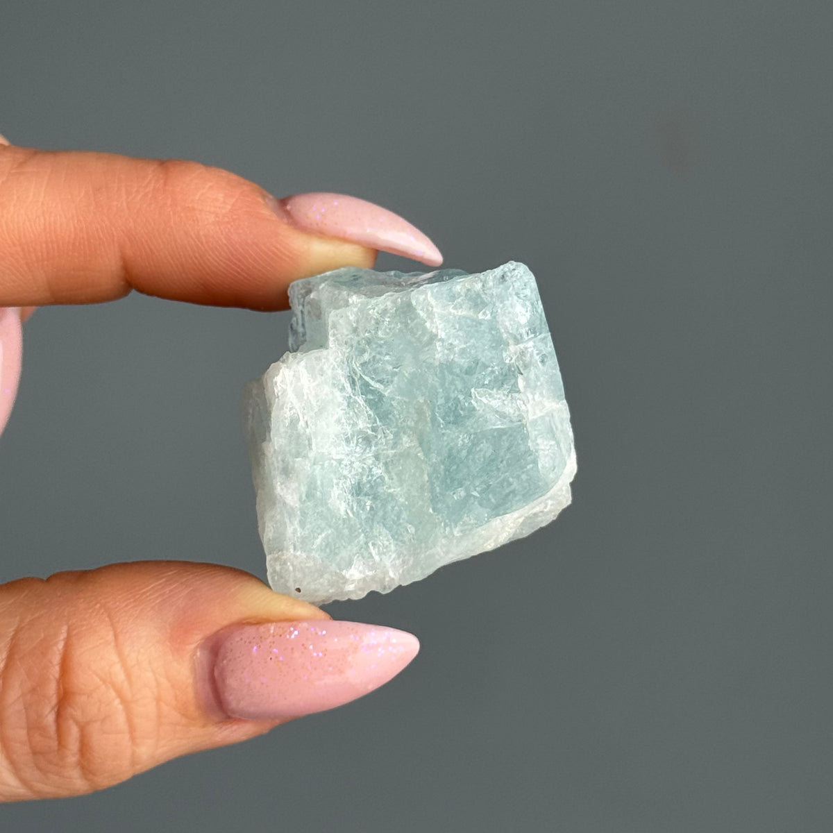 Aquamarine Beryl Crystal Specimen – Wholehearted Crystal Creations