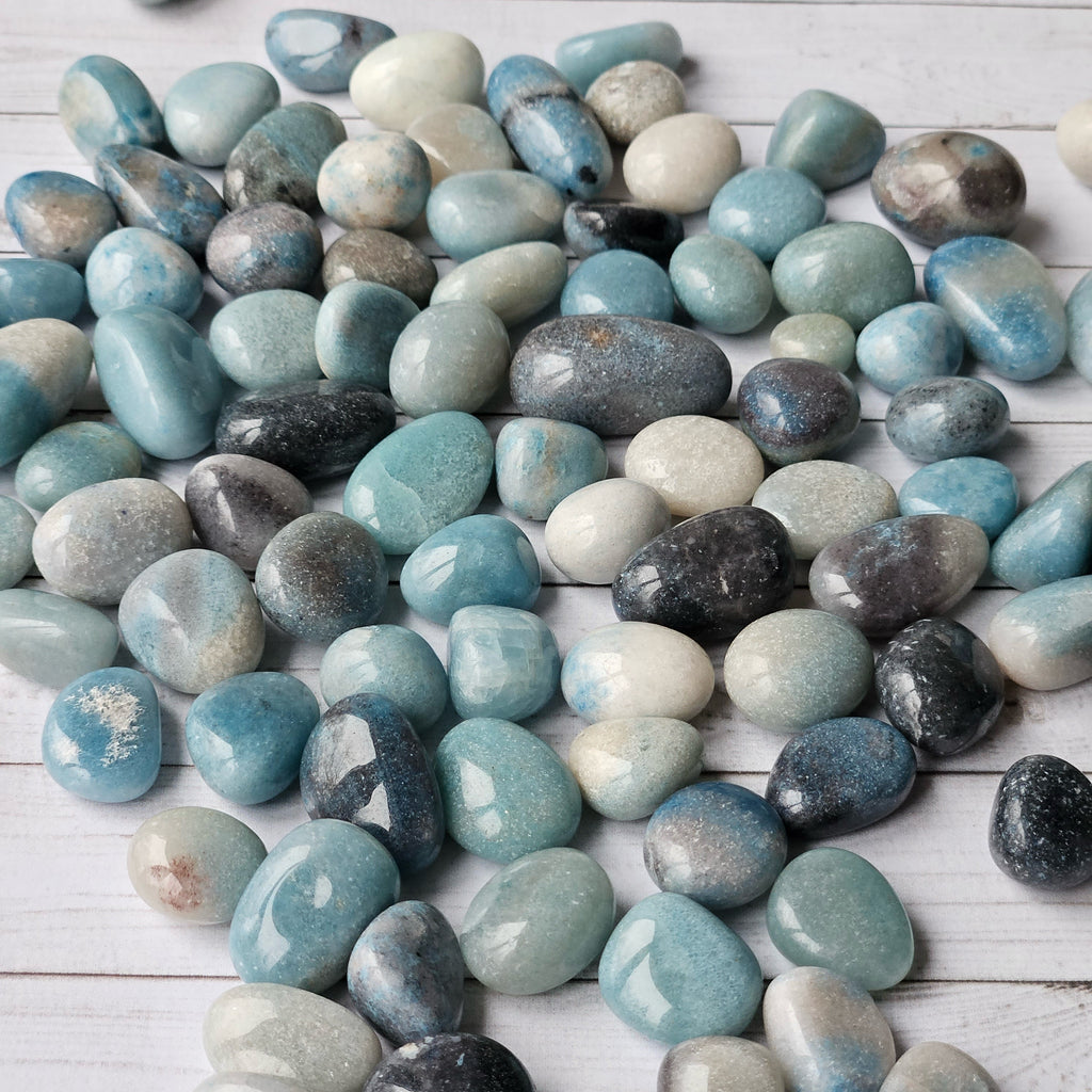 Trolleite Small Tumbled Pocket Stone Specimen – Wholehearted Crystal Creations