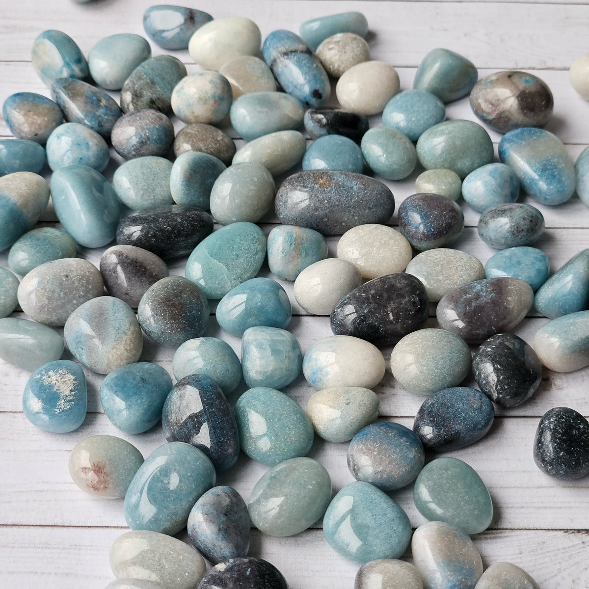 Trolleite Small Tumbled Pocket Stone Specimen – Wholehearted Crystal Creations