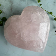 Rose Quartz Heart Carving Specimen