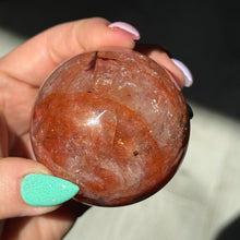 Hematoid (Fire) Quartz Polished Sphere Specimen (FS60)