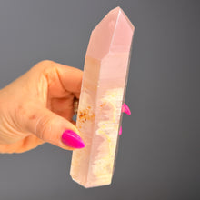 Pink Lithium Quartz (Rare) Crystal Tower Specimen PLQ#34