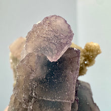 Blue Fluorite Crystal Cluster Specimen