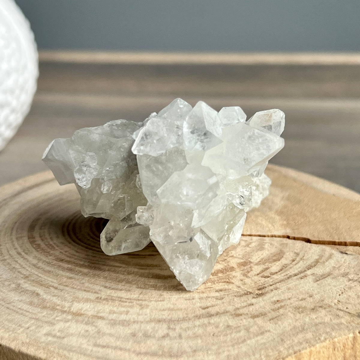 Apophyllite Cluster Crystal Specimen – Wholehearted Crystal Creations