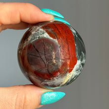 Bloodstone Jasper Polished Crystal Sphere Specimen