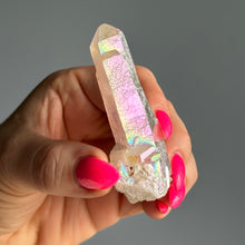Angel Aura Quartz Point Crystal Specimen
