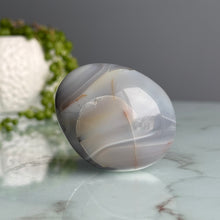 Orca Agate Palm Stone Crystal Specimen