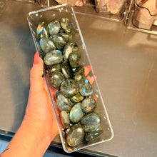 Labradorite Mini Palm Stone Specimen ($6 & $8)