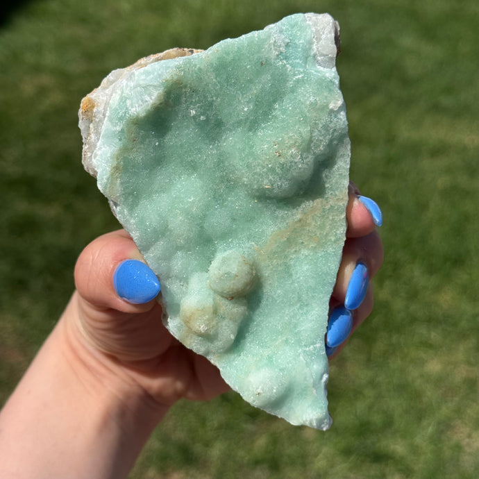 A Grade Blue Aragonite (RARE) Raw Crystal Specimen