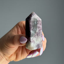 Lepidolite & Pink Tourmaline (Unicorn Stone) Tower