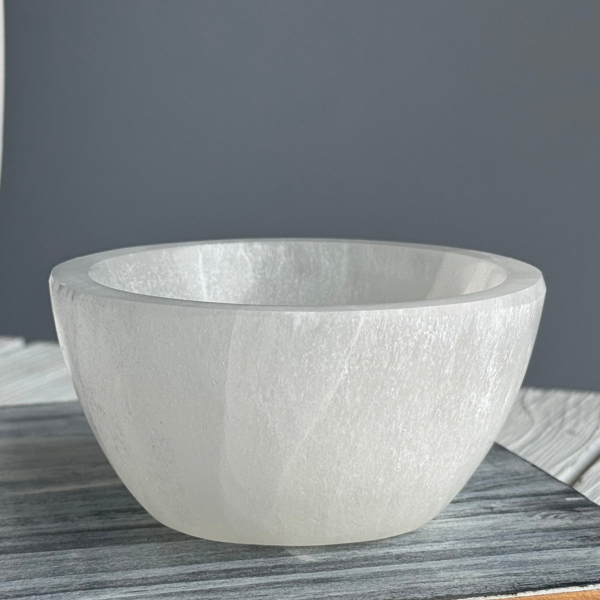 Selenite (Satin Spar) Crystal Bowl Specimen (Large)