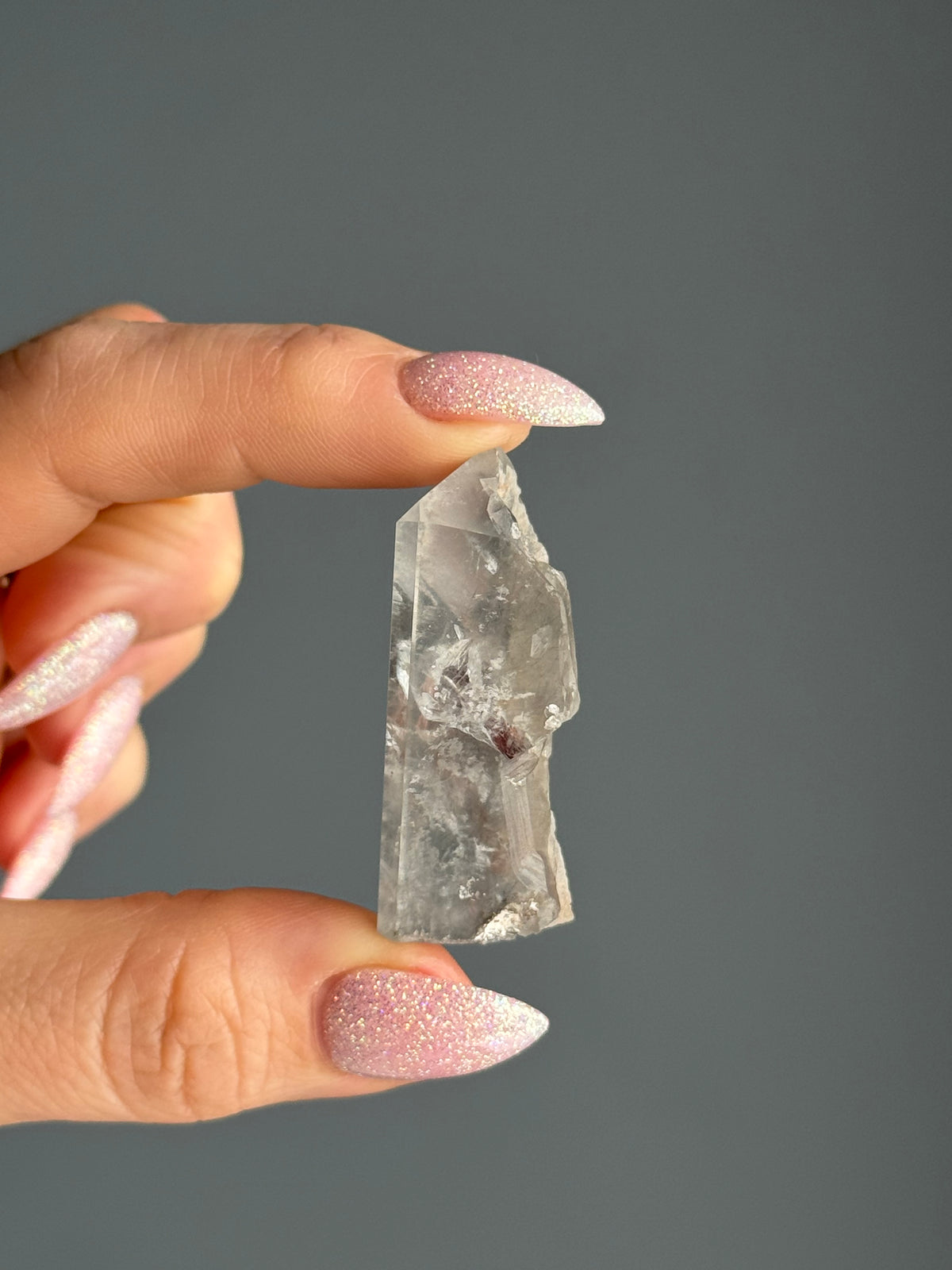 Blue Tara Quartz Crystal Specimen – Wholehearted Crystal Creations