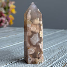 Flower Agate Tower Specimen FT35